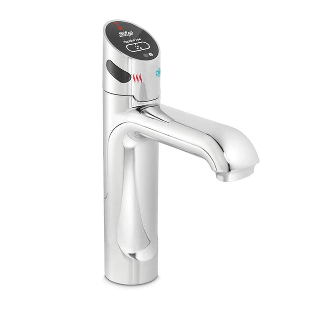 Zip Water - Zip HydroTap Boiling, Chilled, Sparkling for Residential and Small Commercial applications with Touch-Free Wave Tap - Bright Chrome