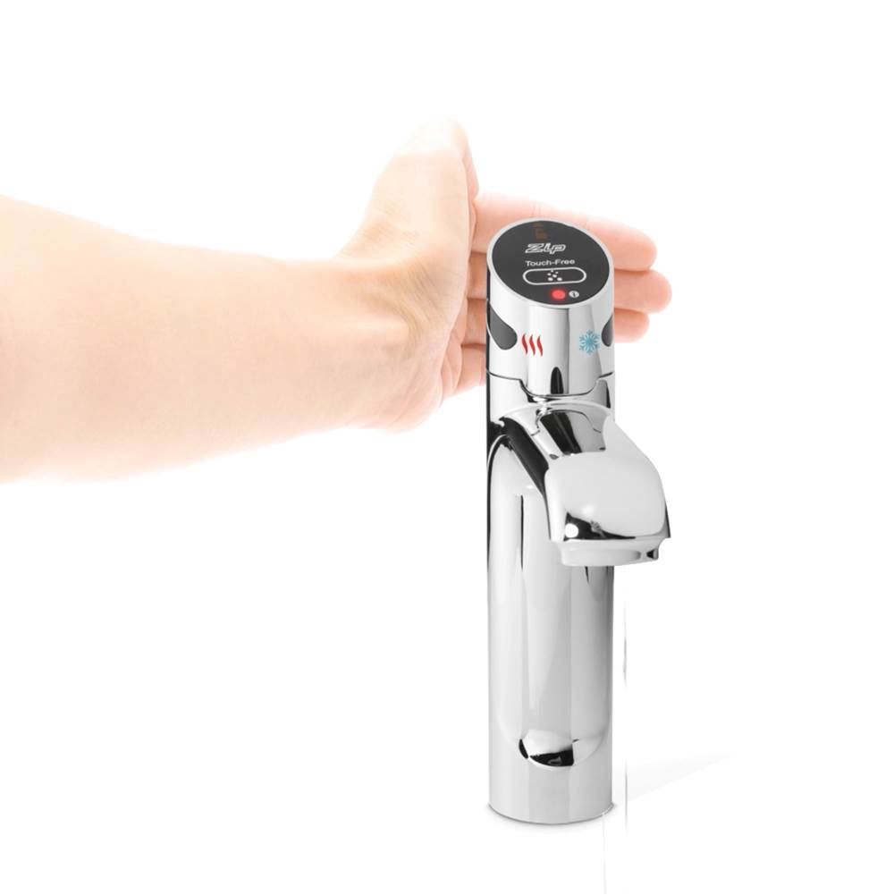Zip HydroTap Boiling, Chilled, Sparkling for Residential and Small Commercial applications with Touch-Free Wave Tap - Bright Chrome