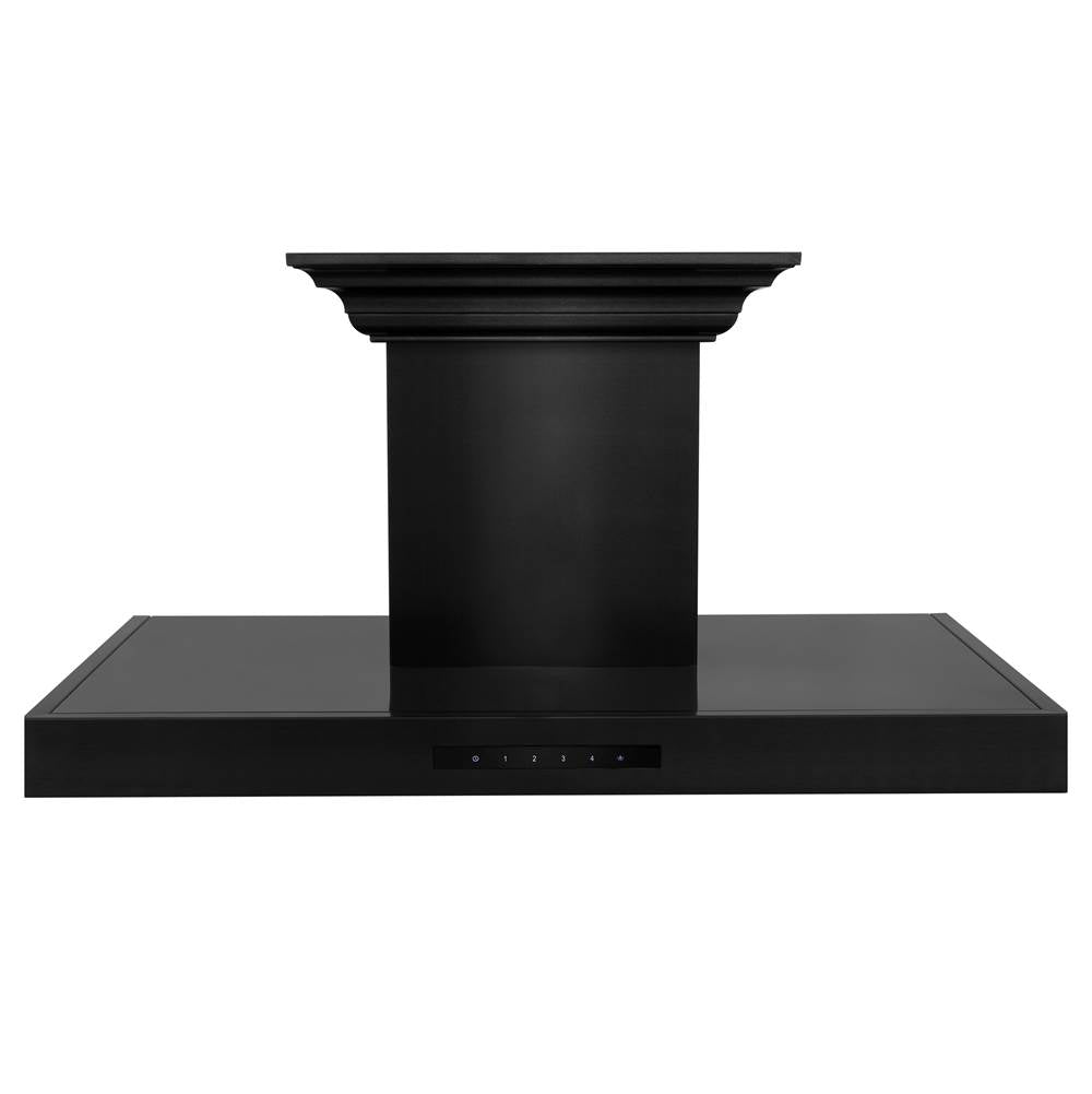Black Stainless Steel BSKEN With Built in CrownSound Bluetooth Speakers