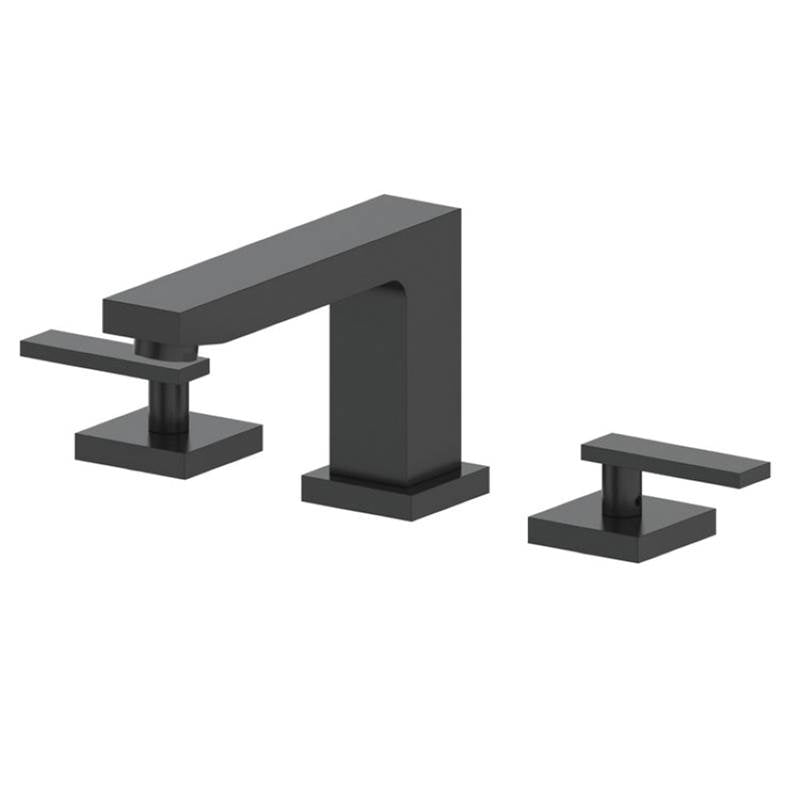 Z-Line - Crystal Bay Bath Faucet in Matte Black - Matte Black