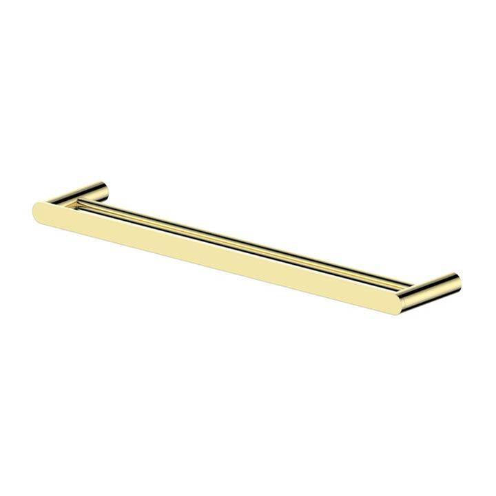 Z-Line - Crystal Bay Double Towel Rail in Polish Gold - Polish Gold