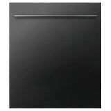 Z-Line - 24'' Dishwasher Panel with Modern Handle (DP-24) - Black Stainless Steel