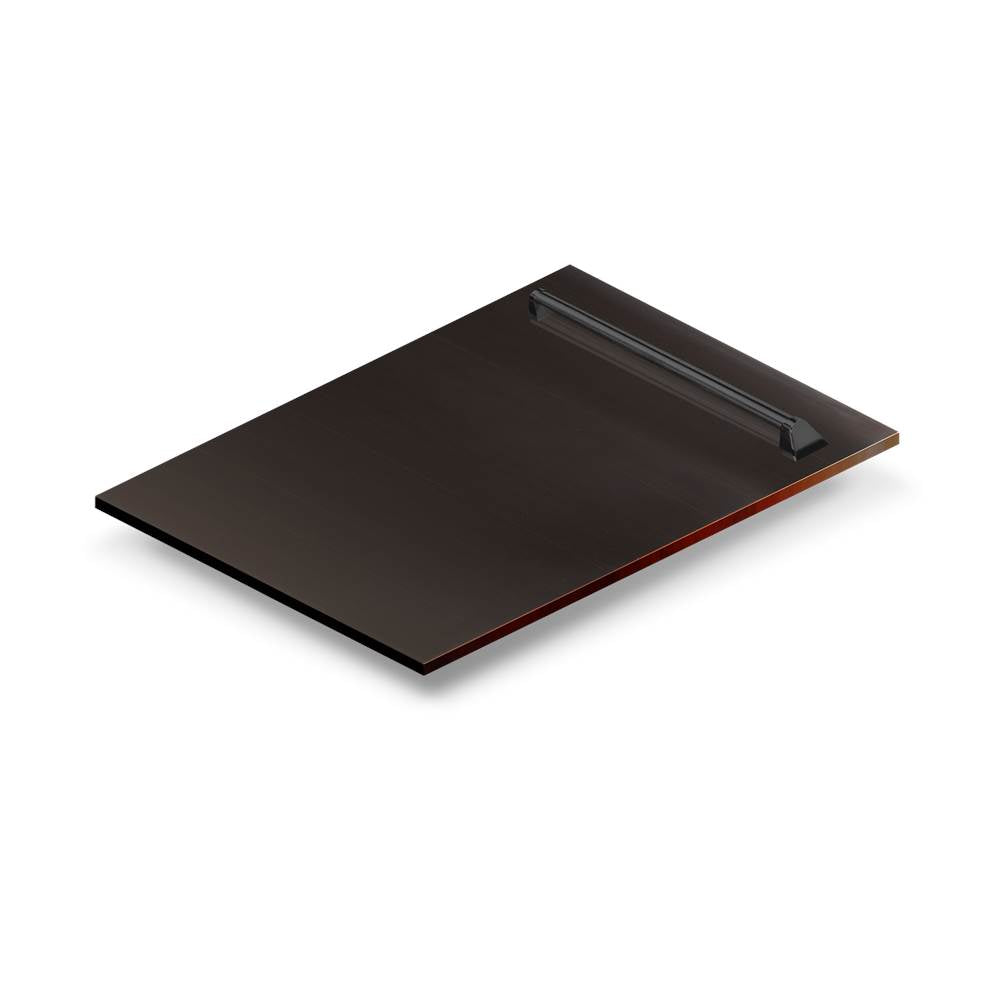 Z-Line - 18'' Dishwasher Panel with Traditional Handle - Oil Rubbed Bronze
