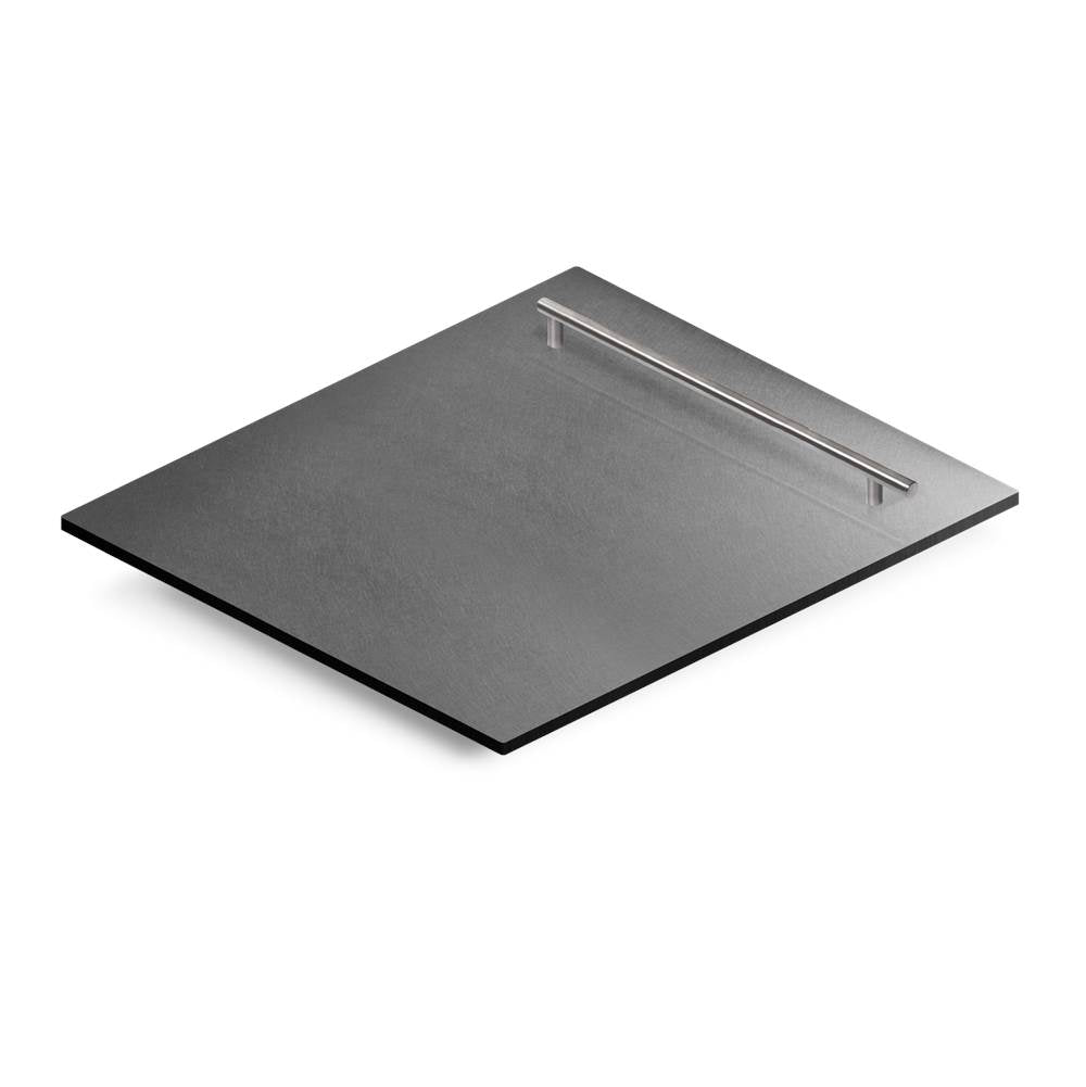 Z-Line - 24'' Dishwasher Panel in DuraSnow Finish with Modern Handle - DuraSnow Stainless Steel
