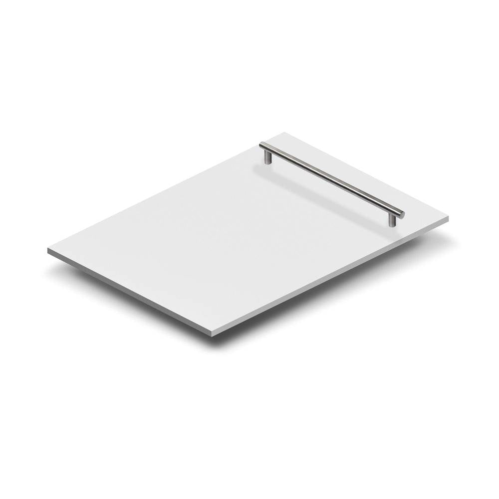 Z-Line - 18'' Dishwasher Panel with Modern Handle - Matte White