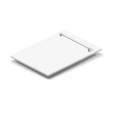 Z-Line - 18'' Tallac Dishwasher Panel in White Matte with Traditional Handle - Matte White