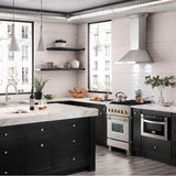 Autograph Edition 24'' 2.8 cu.' Dual Fuel Range with Gas Stove and Electric Oven in DuraSnow Stainless Steel with Champagne Bronze Accents