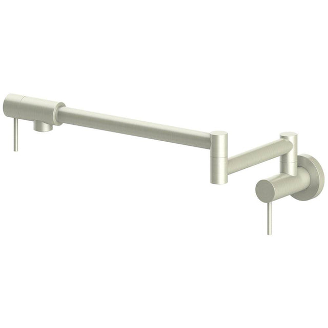 Z-Line - Gemini Pot Filler in Brushed Nickel - Brushed Nickel