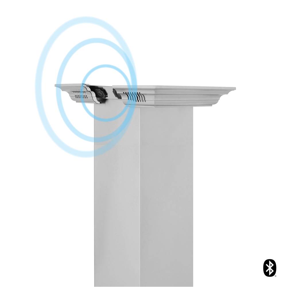 Stainless Steel KE2i With Built in CrownSound Bluetooth Speakers