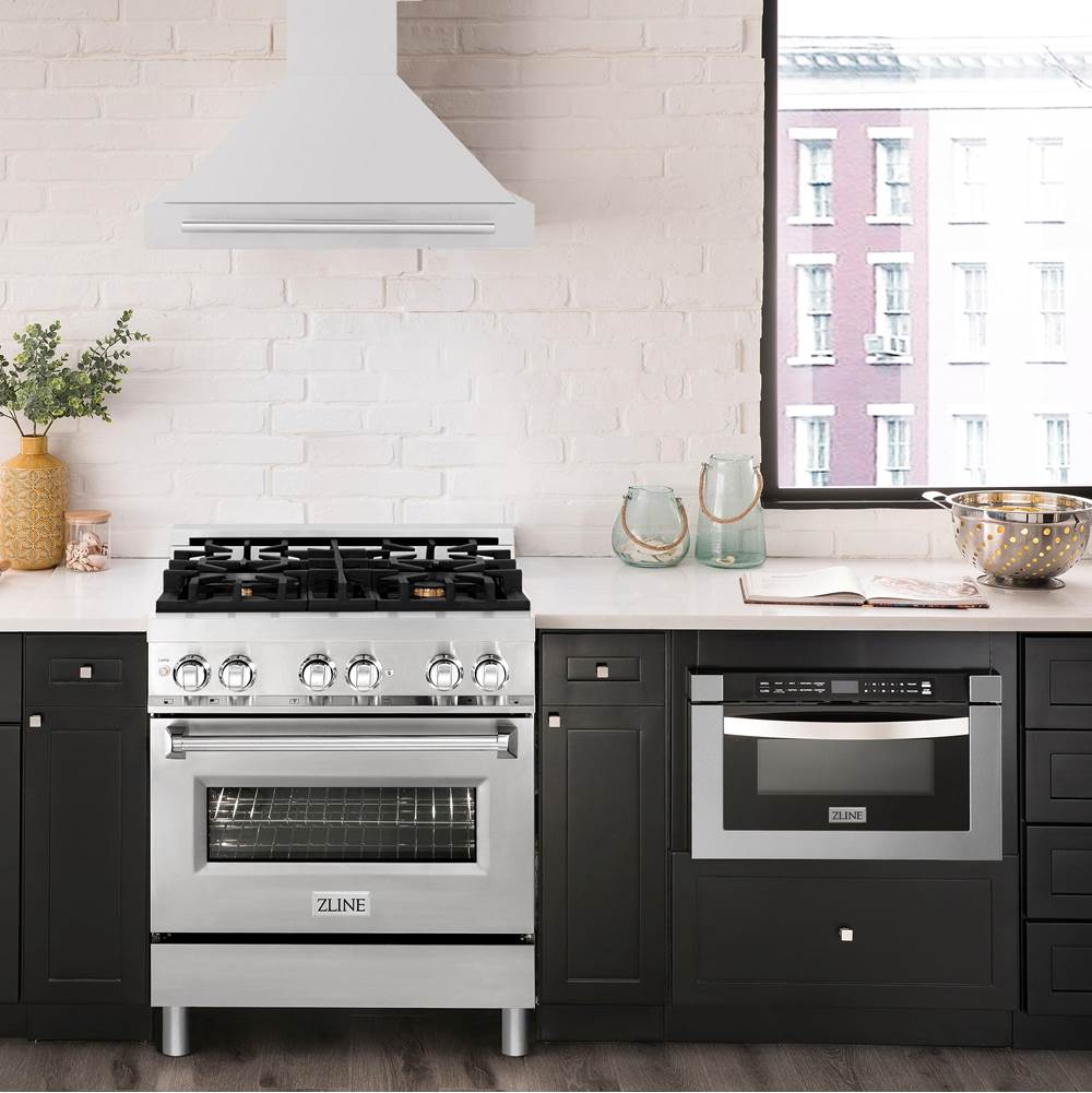 30'' Stainless Steel Range Hood with Stainless Steel Handle