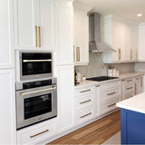 30'' Autograph Edition Single Wall Oven with Self Clean and True Conection in Stainless Steel and Champagne Bronze