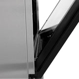 36'' 4.6 cu. ft. Induction Range with a 4 Element Stove and Electric Oven in Black Matte