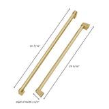 60'' Autograph Edition Built-in Refrigerator Handle in Champagne Bronze