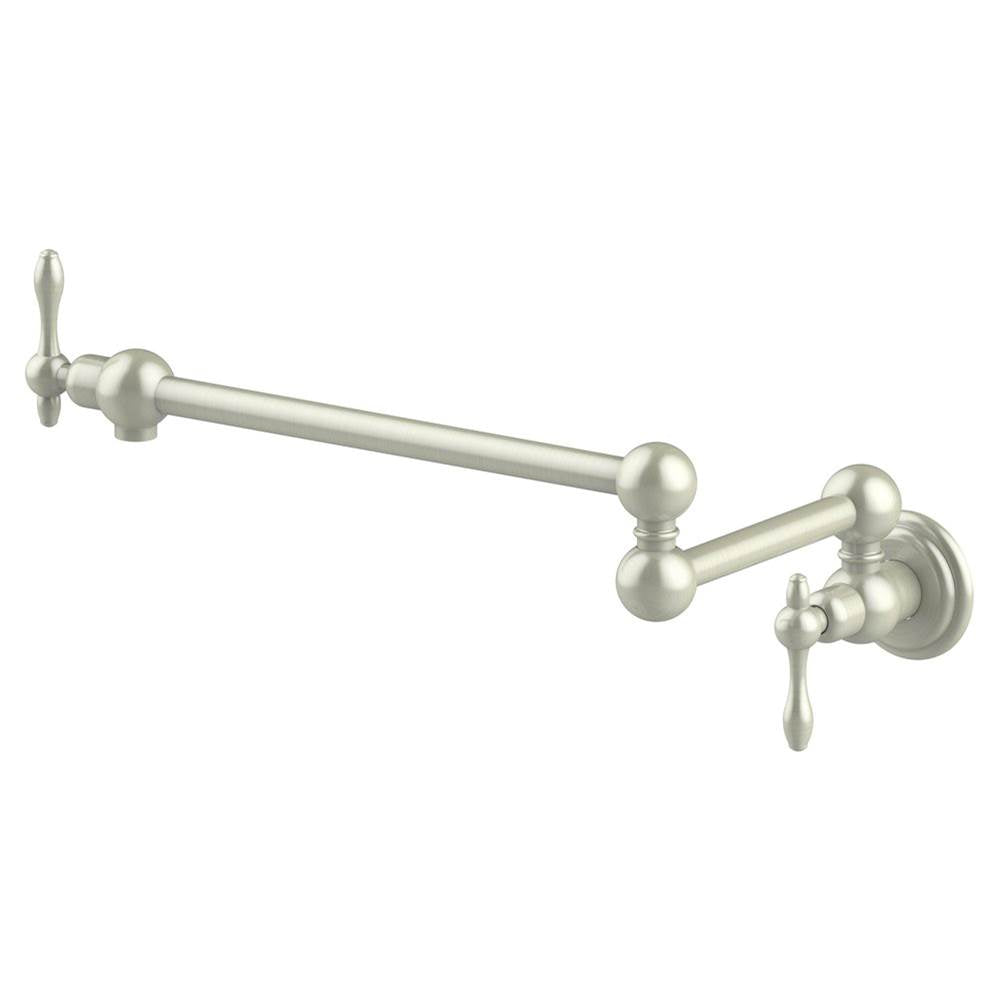 Z-Line - Rembrandt Pot Filler in Brushed Nickel - Brushed Nickel