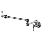Z-Line - Rembrandt Pot Filler in Chrome - Chrome