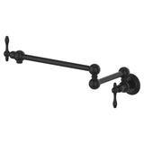 Z-Line - Rembrandt Pot Filler in Matte Black - Matte Black