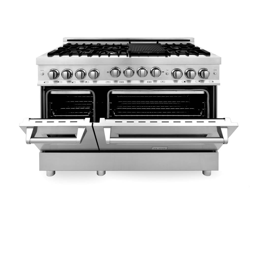 48'' 6.0 cu.' Range with Gas Stove and Gas Oven in Stainless Steel