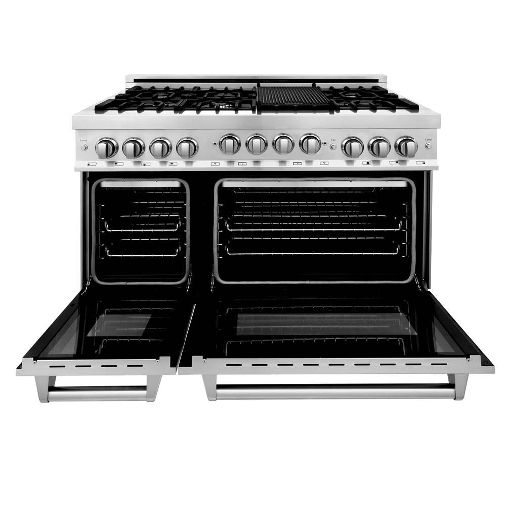 48'' 6.0 cu.' Range with Gas Stove and Gas Oven in Stainless Steel