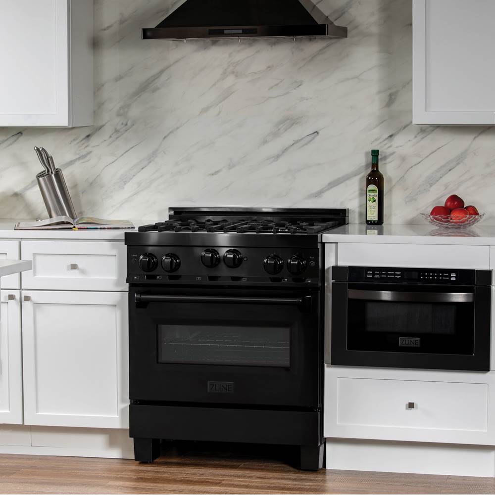 Range with Gas Stove and Gas Oven