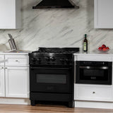 Range with Gas Stove and Gas Oven