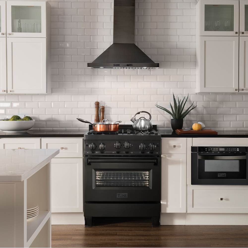 Range with Gas Stove and Gas Oven