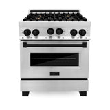 Autograph Edition 30'' 4.0 cu.' Range with Gas Stove and Gas Oven in Stainless Steel with Champagne Bronze Accents