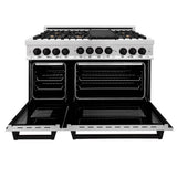 Autograph Edition 48'' 6.0 cu.' Range with Gas Stove and Gas Oven in Stainless Steel with Champagne Bronze Accents