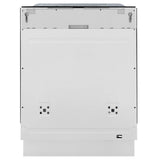 Z-Line - 24'' Monument Series 3rd Rack Top Touch Control Dishwasher in Custom Panel Ready with Stainless Steel Tub, 45dBa