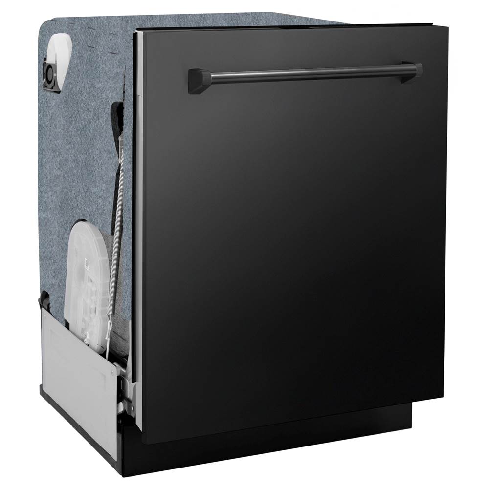 24'' Monument Series 3rd Rack Top Touch Control Dishwasher in Custom Panel Ready with Stainless Steel Tub, 45dBa