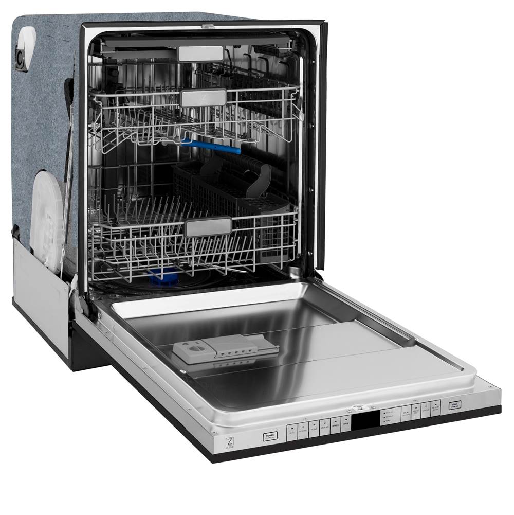 Autograph Edition 24'' 3rd Rack Top Touch Control Tall Tub Dishwasher in Stainless Steel with Champagne Bronze Handle, 51dBa