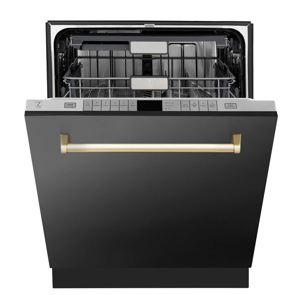 Autograph Edition 24'' 3rd Rack Top Touch Control Tall Tub Dishwasher in Stainless Steel with Gold Handle, 51dBa