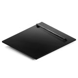 Z-Line - 24'' Dishwasher Panel with Traditional Handle - Black Stainless Steel