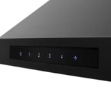 Black Stainless Steel BSKBN With Built in CrownSound Bluetooth Speakers