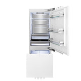 30'' 16.1 cu. ft. Panel Ready Built-In 2-Door Bottom Freezer Refrigerator with Internal Water and Ice Dispenser
