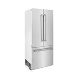 36'' 19.6 cu. Ft. Panel Ready Built-In 3-Door French Door Refrigerator with Internal Water and Ice Dispenser