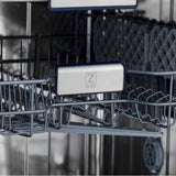 Autograph Edition 18 Compact 3rd Rack Top Control Dishwasher in Stainless Steel with Gold Handle, 51dBa