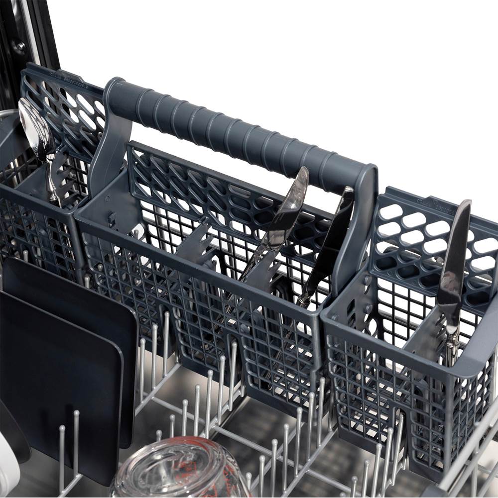 24'' Monument Series 3rd Rack Top Touch Control Dishwasher in Custom Panel Ready with Stainless Steel Tub, 45dBa