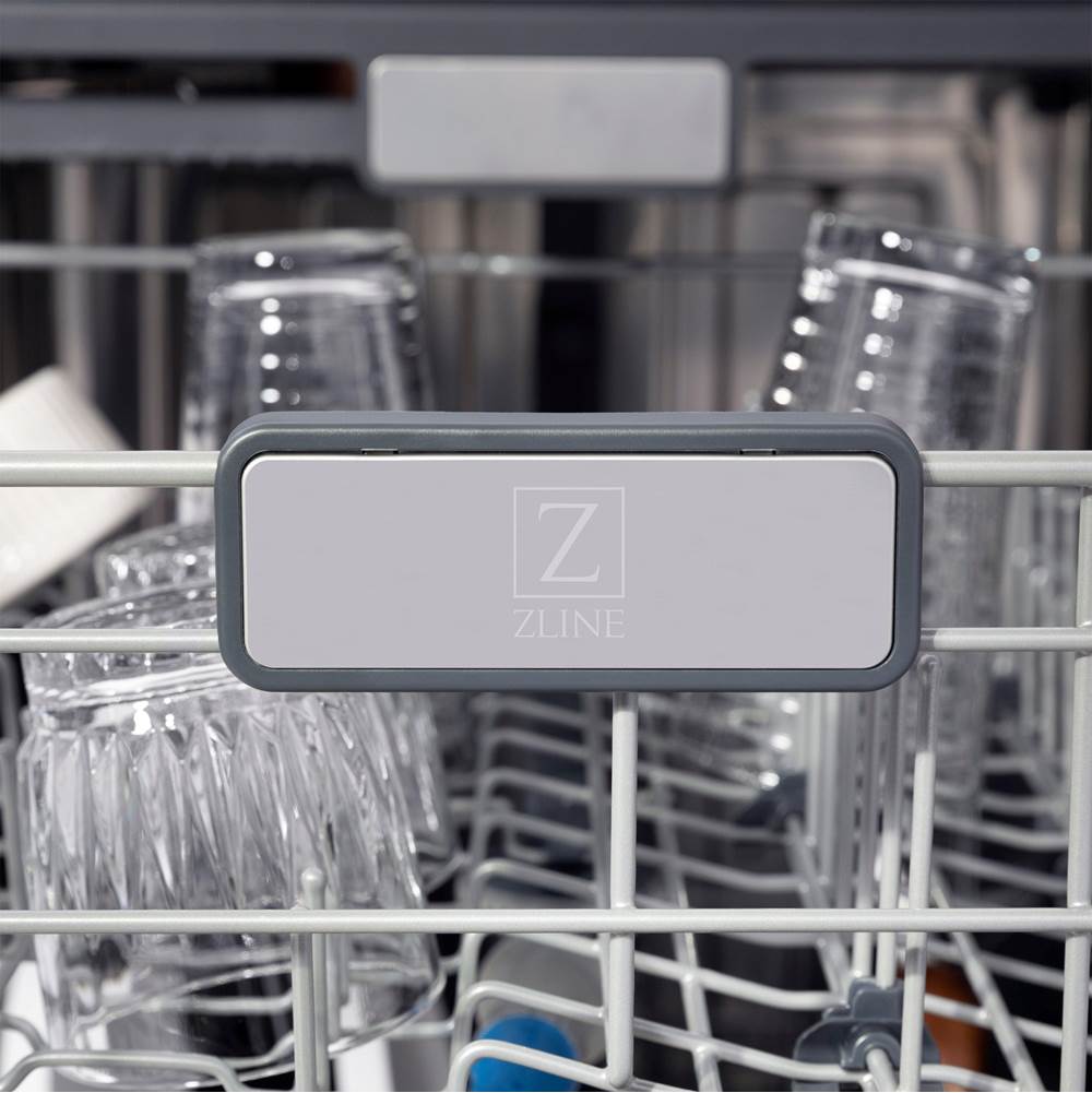 24'' Monument Series 3rd Rack Top Touch Control Dishwasher in Custom Panel Ready with Stainless Steel Tub, 45dBa