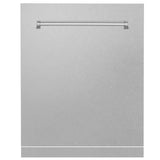 24'' Monument Dishwasher Panel in Stainless Steel with Traditional Handle