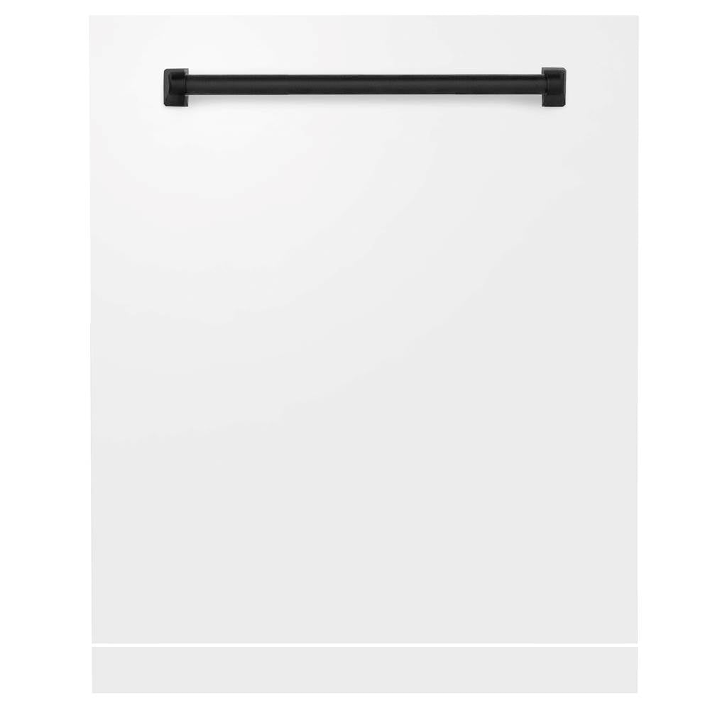 24'' Autograph Edition Monument Dishwasher Panel in Stainless Steel with Matte Black Handle