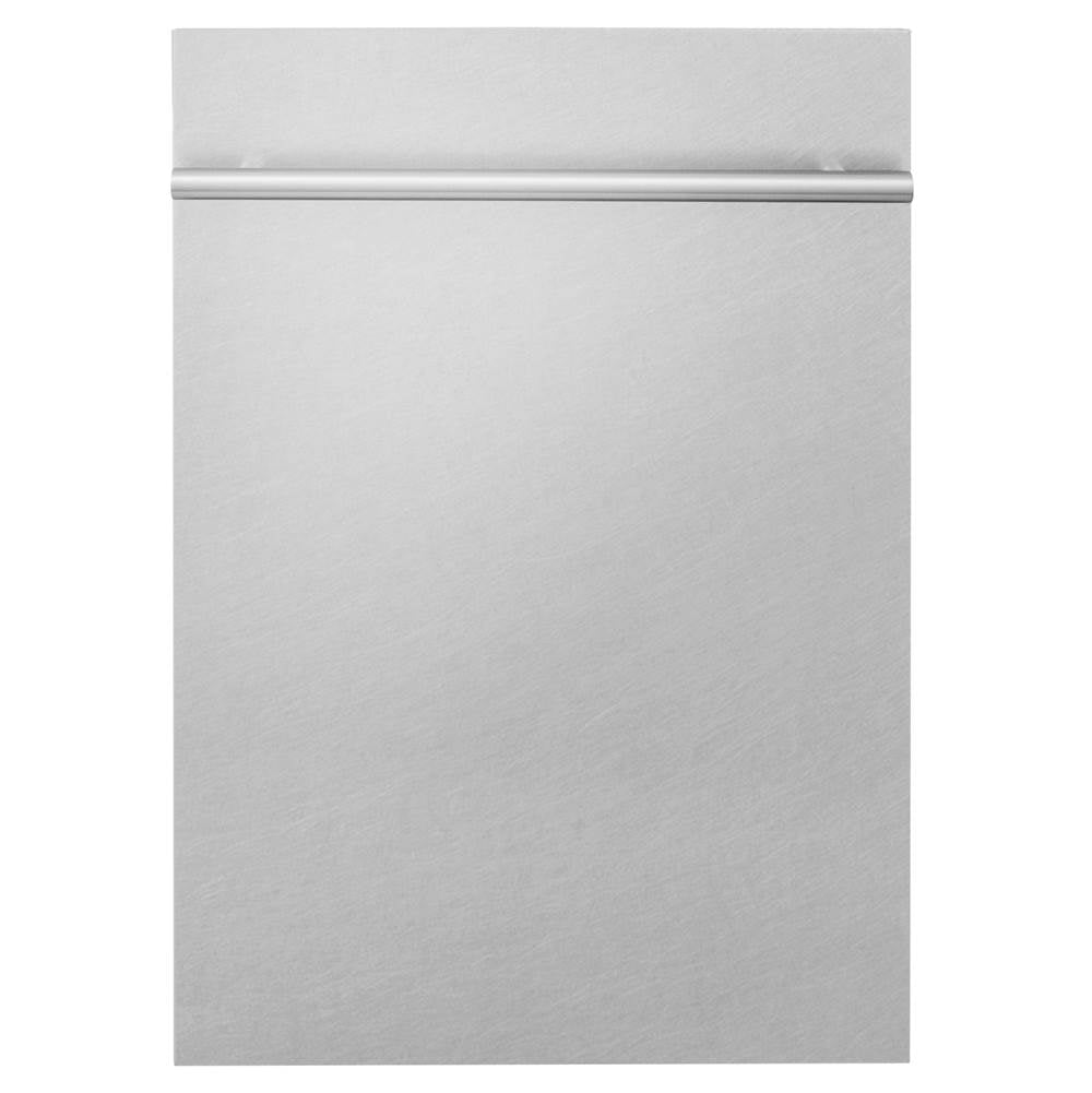 Z-Line - 18'' Top Control Dishwasher in DuraSnow Finished Stainless Steel with Stainless Steel Tub and Modern Style Handle - DuraSnow Stainless Steel