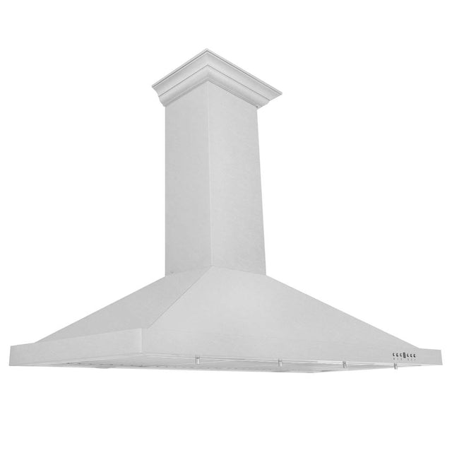 Z-Line - 48'' Designer Series DuraSnow Stainless Steel Wall Mount Range Hood