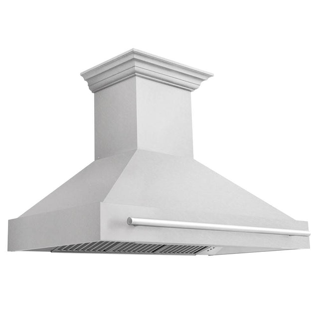 Z-Line - 48'' DuraSnow Stainless Steel Range Hood with DuraSnow Shell (8654SNX-48) - DuraSnowÂ® Stainless Steel