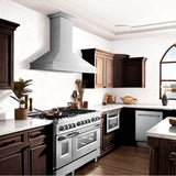 48'' Designer Series Wall Mount Range Hood in DuraSnow Stainless Steel (8656S-48)
