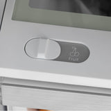 36'' Autograph Edition 22.5 cu. ft Freestanding French Door Refrigerator with Ice Maker in Fingerprint Resistant Black Stainless Steel with Champagne Bronze Accents (RFMZ-36-BS-CB)