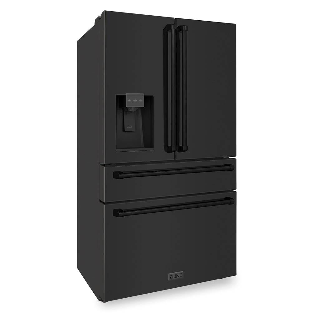 36 in. 21.6 cu. ft Freestanding French Door Refrigerator with Water and Ice Dispenser in Fingerprint Resistant Stainless Steel