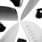 15-Piece Professional German Steel Kitchen Knife Block Set