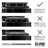 High Grate Reersible Cast Iron Griddle