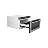 24'' 1.2 cu. ft. Built-in Microwave Drawer with a Traditional Handle in Stainless Steel