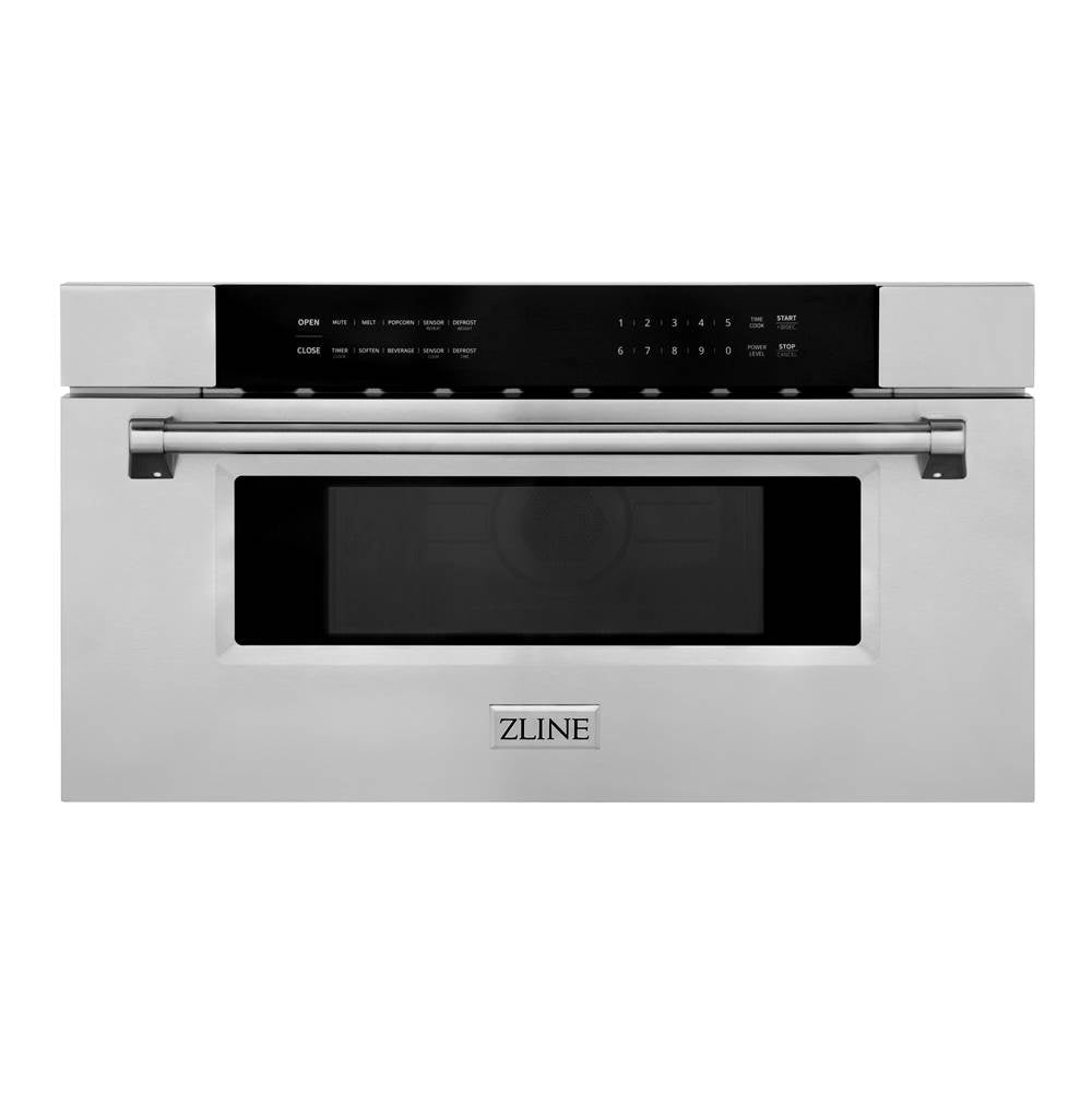 Z-Line - 30'' 1.2 cu. ft. Built-In Microwave Drawer in Stainless Steel - Stainless Steel